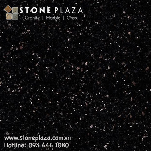 ĐÁ GRANITE ĐEN KIM SA (BLACK GALAXY GRANITE) - Stone Plaza